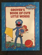 Sesame Street Book Club: Grover's Book of Cute Little Words (1992, HC VG) picture