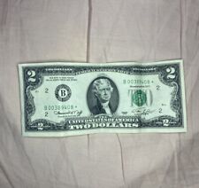 1976 2 dollar bill Low Serial Number VERY RARE GREAT CONDITION Star Note picture