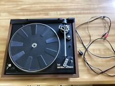 SEE VIDEO of our Vintage Dual CS 504 Turntable W/Dust Cover spinning picture