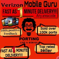 VERIZON WIRELESS PORT NUMBERS. 5 Min  DELIVERY ANY AND ALL AREACODES Fast picture