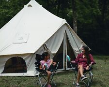 WHITEDUCK Avalon Canvas Bell Tent for Camping & Glamping - Spacious & Luxurious picture