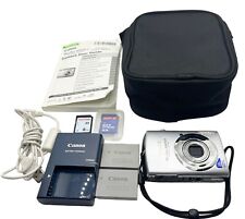 Canon PowerShot SD870 IS ELPH 8MP Digital Camera 2 Batteries Charger Memory Card picture