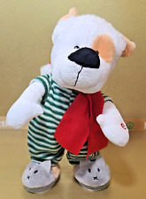 Gemmy Animated Christmas Puppy Dog Jammie Dancers Singing Dancing Plush 2015 picture