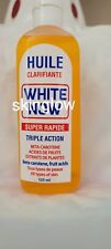 💯  AUTHENTIC Huile Eclaircissante White Now Lightening Super Rapid Oil 125ml. picture