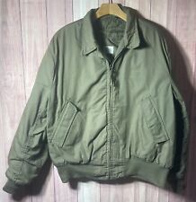 Vintage 1980s US Military Cold Weather High Temperature Resistant Jacket Large  picture