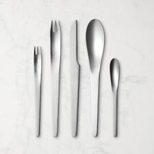 Arne Jacobsen by Georg Jensen Stainless Steel Place Setting 5 Piece -New In Box picture