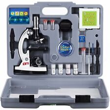 AmScope 52pc 120X-1200X Kids Starter Compound Microscope Portable Science Kit   picture