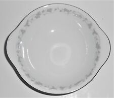 Noritake Porcelain China 6657 Vivian w/Platinum Tab Handle Soup Bowl picture