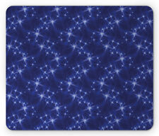 Ambesonne Blue Pattern Mousepad Rectangle Non-Slip Rubber picture