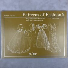 Janet Arnold Patterns of Fashion 2 1860-1940 Costume Pattern Reference Book picture