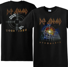 Vintage 1983 Def Leppard Pyromania Tour Concert Rock Band T-Shirt Unisex S-3XL picture