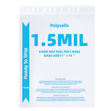 Clear Poly Bags with Suffocation Warning 6x9, 8x10, 9x12, 11x14 picture