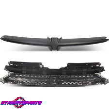 2PCS Of Front Upper Grille and Bumper Grille Molding Trim For Dart 2013-2016 picture