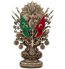 Modefa Turkish Islamic Home Table Decor | Ottoman Coat of Arms | Bronze 340-4S picture