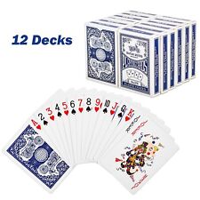 Playing Cards Poker Size Standard Index 12 Decks Player's Board Game picture