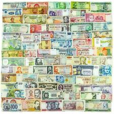 100 Different Banknotes | Real Valuable Paper Money | Old World Currency picture