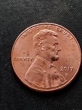 Very Rare 2017 p lincoln penny Coin  Excellent  Condition picture