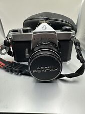 Vintage Pentax ASAHI Spotmatic 35mm SLR Camera SMC Takumar 1:1.4/50 Lens W/Case picture