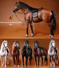 JXK 1/6 Germany Hanover Horse Figure Steed Mount Animal Model Collector Toy Gift picture