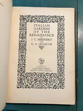 Italian Gardens of the Renaissance by J. C. Shepard - First Edition 1930 picture
