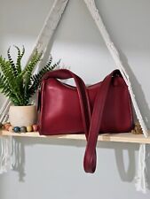Vintage Coach Legacy Aero Shoulder Bag Baguette Purse # 9057 (Red)  picture