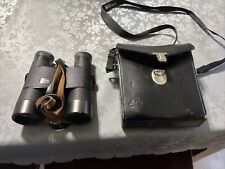 Vintage Leica Leitz Wetzlar Trinovid 7x35B 150m/1000m Binoculars + Leather Case picture