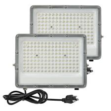 100W LED Flood Light Outdoor Super Bright Waterproof 6500K Daylight White picture