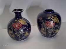 nippon vases Pre War antique hand painted picture