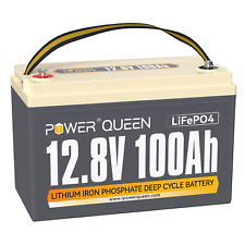 12V 100Ah LiFePO4 Deep Cycle Lithium Battery w/ 100A BMS for Solar RV Off-grid picture