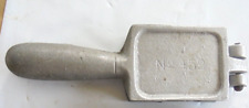 RARE Vintage Used C. Palmer No. 452 Fishing Sinker Mold, West Newton, Pa. picture