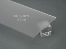 FROSTED Acrylic Plexiglass Sheet 1/8” (3 mm) Thick 17 Sizes for Privacy, Signs.. picture