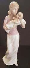 RARE The Valencia Collection Roman Inc Mother And Newborn Baby Porcelain Figurin picture