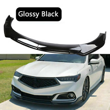 For Acura TLX 2015-2023 Glossy Black Front Bumper Lip Spoiler Splitter Body Kit picture
