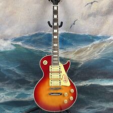 Greco EG600PR 1979-Red electric guitar Sunburst Rare 3 Pickup Ace Frehley LP picture