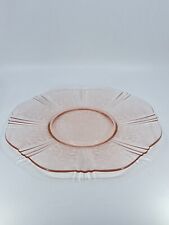 Macbeth-Evans Glass Co American Sweetheart Pink Depression Glass Salver Plate picture
