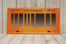 Back to the Future 2 Delorean Replica Movie Prop California License Plate XZ picture