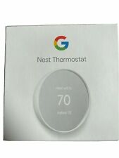 Google Nest Smart Programmable WiFi Thermostat - Snow White G4CVZ Sealed New picture