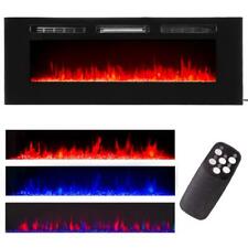 XtremepowerUS Recessed Electric Fireplace Insert w/Remote 60