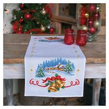Vervaco Embroidery Kits Cross Stitch Table Runner DIY Kit Tablecloth to Embro... picture