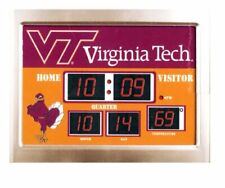 Virginia Tech Hokies Scoreboard Clock Football New  GREAT GIFT MULTI-FUNCTION picture