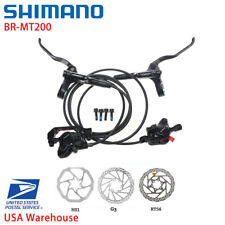 Shimano BL BR MT200 Hydraulic Disc Brake Set MTB Bicycle Brake Front HS1 G3 RT56 picture
