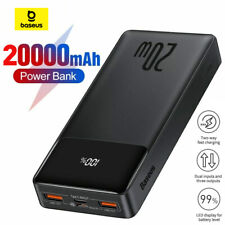 Baseus 20000mAh Power Bank USB Type-C 20W Backup External Battery Fast Charger picture