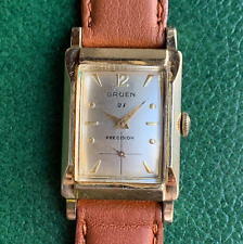 Vintage Gruen Precision Cal. 335R 21 Jewels 10K Gold Filled Art Deco Wristwatch picture