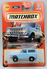 2024 Matchbox Blue 1970 Ford Bronco #29 picture