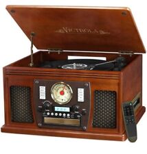 Victrola Navigator 8-in-1 Classic Bluetooth Record Player with USB Encoding and picture