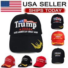 Trump 2024 Hat Make America Great Again Embroidered Adjustable Baseball Cap picture