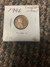1945 Wheat Penny No Mint Mark Extremely Rare Error On The Rim 
