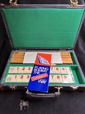 Vintage Rummikub In Original Case (Aged) With Plastic Wrap And Original Papers picture
