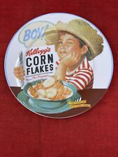 VINTAGE Kellogs Corn Flakes Cereal Farmer Boy Collectible 8