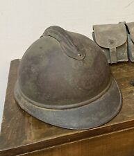 WW1 Italian Adrian Helmet shell - Unit signed (22° Cavalry Rgt) and named - rare picture